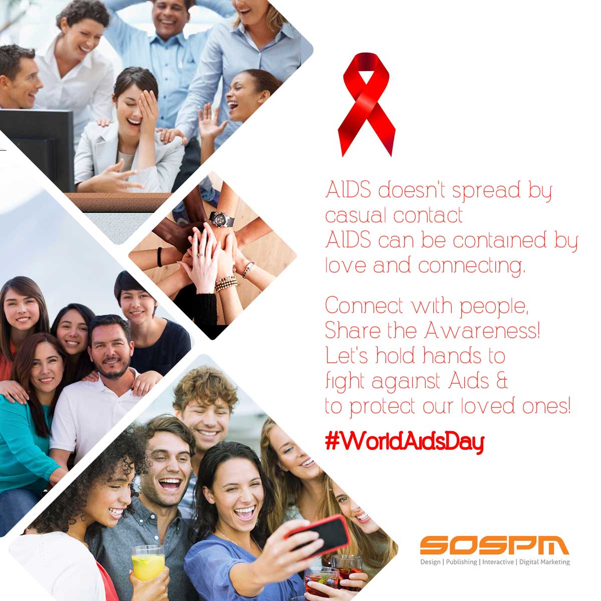 SOSPMcompany's tweet photo. Aids dsn't spread by casual contact
It can be contained by love &amp; connecting
#WorldAidsDay Connect Communicate Aware https://t.co/z4LhyA0yYB
