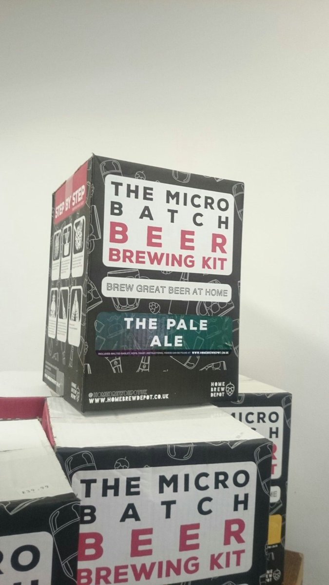 Tried all the beers? Why not try making your own? Red wheat porter pale and ipa kits available! #homebrew #craftbeer