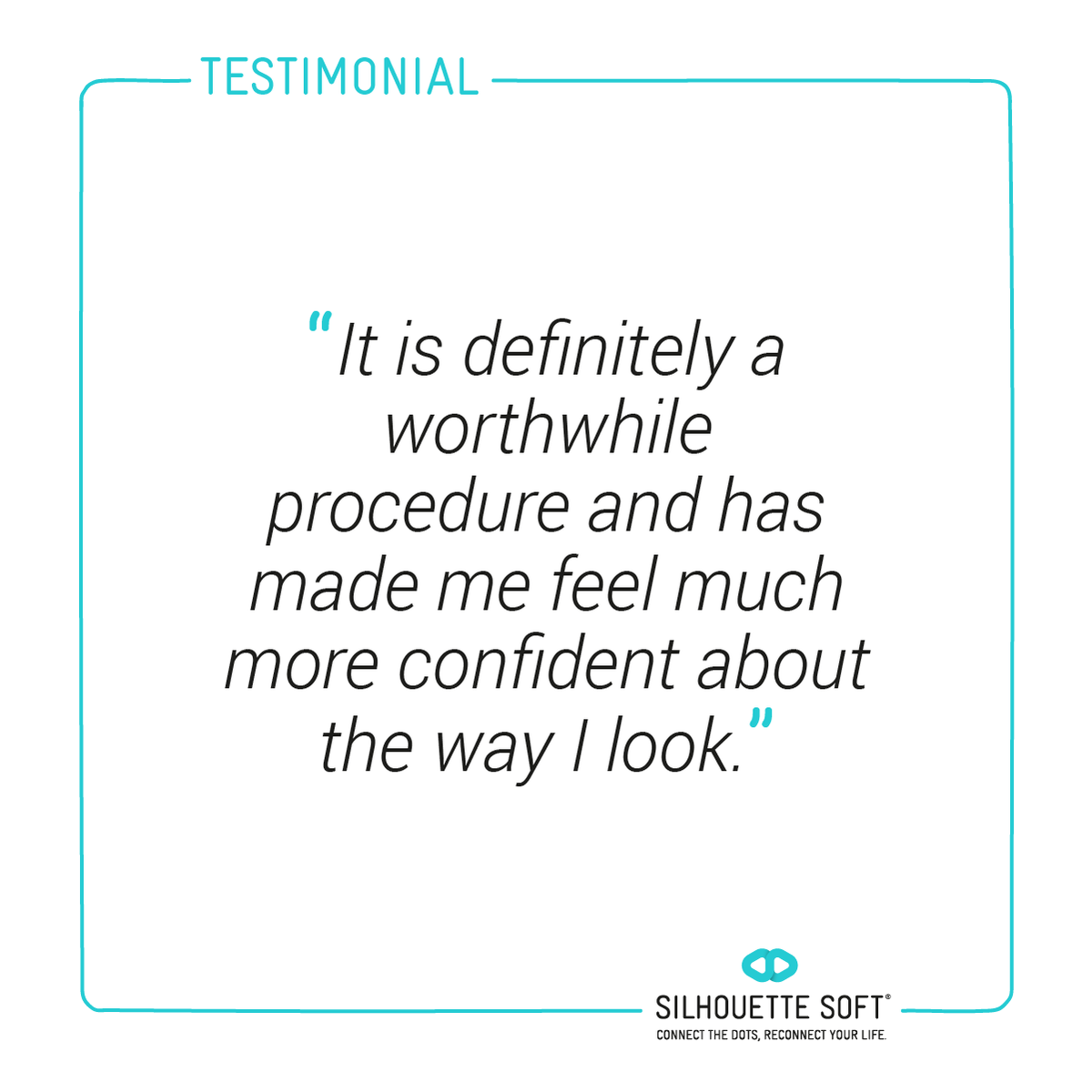 SilhouetteSoft's tweet photo. Look at what our patients say about their experience, and it may help you decide if #SilhouetteSoft is for you! https://t.co/614NaXW8fm