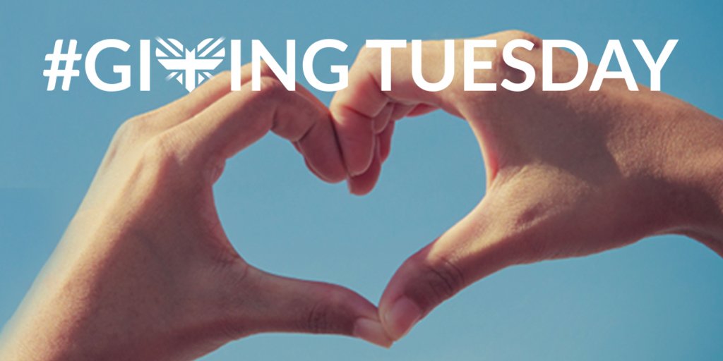 JustGiving's tweet photo. It's #GivingTuesday! Let's all come together &amp; show the world why it’s good to give - https://t.co/4FtRY6FBM9 https://t.co/hyYMdn5Rv0