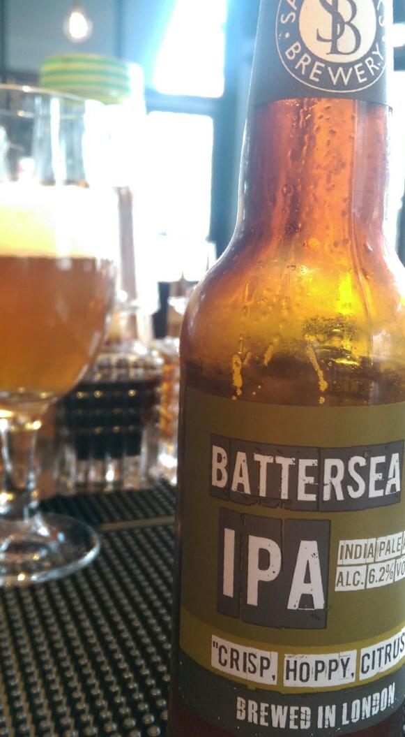 This little belter from our friends in battersea is responsible for my hangover. #drinkresponsibly @SambrookAle