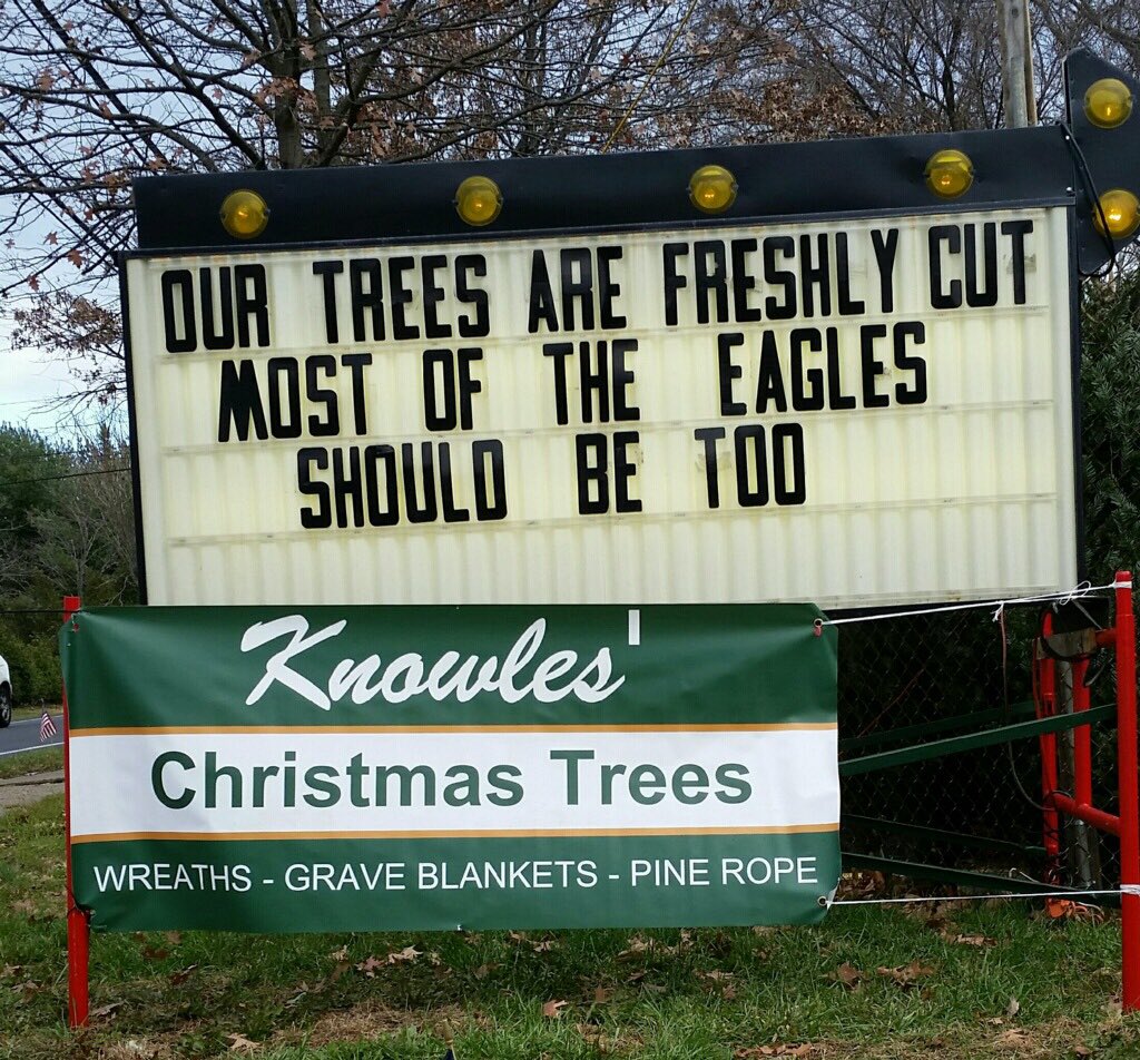 CoachRonMorris's tweet photo. @JamieApody Check out this Christmas Tree lot in Bensalem, PA. https://t.co/jgRveoxLeK
