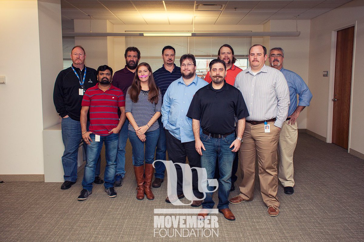 DomEnterprises's tweet photo. Team DE raised over $800 in support of #Movember @movember #shoyomo #menshealth #mospace https://t.co/i8JeWqOcfM https://t.co/k0qRVAq6A8