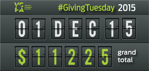 VCFA's tweet photo. Challenge Update: We're over halfway to our $20k goal! Keep 'em coming! #SupportVCFA #VCFAlove #GivingTuesday https://t.co/qa8pmevqWf