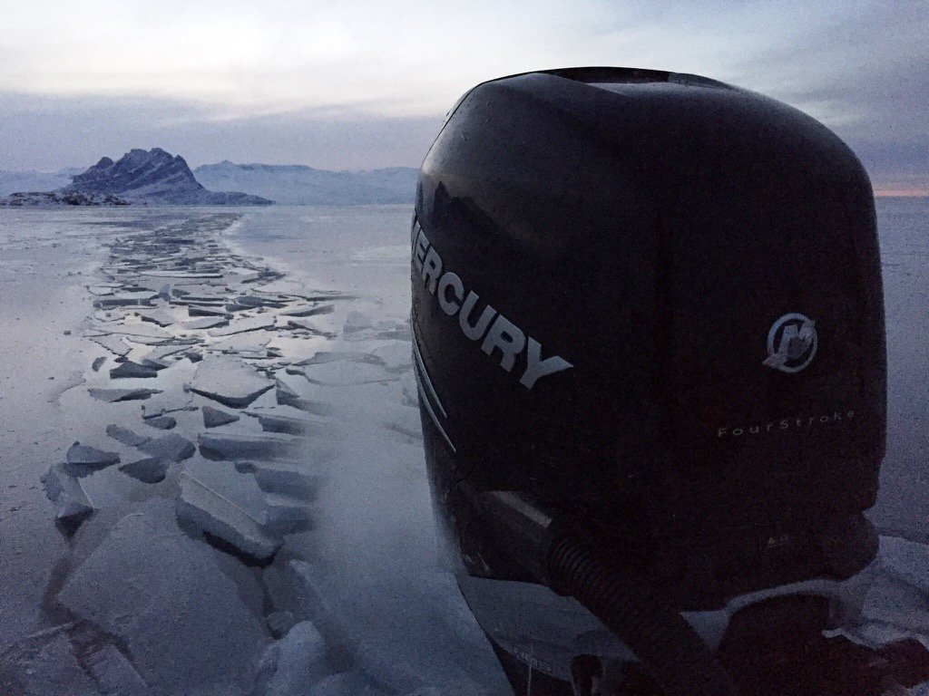 MikeShedivy's tweet photo. Our @MercuryMarine friends in Greenland don't stop for winter! https://t.co/xCFlmXmNuA