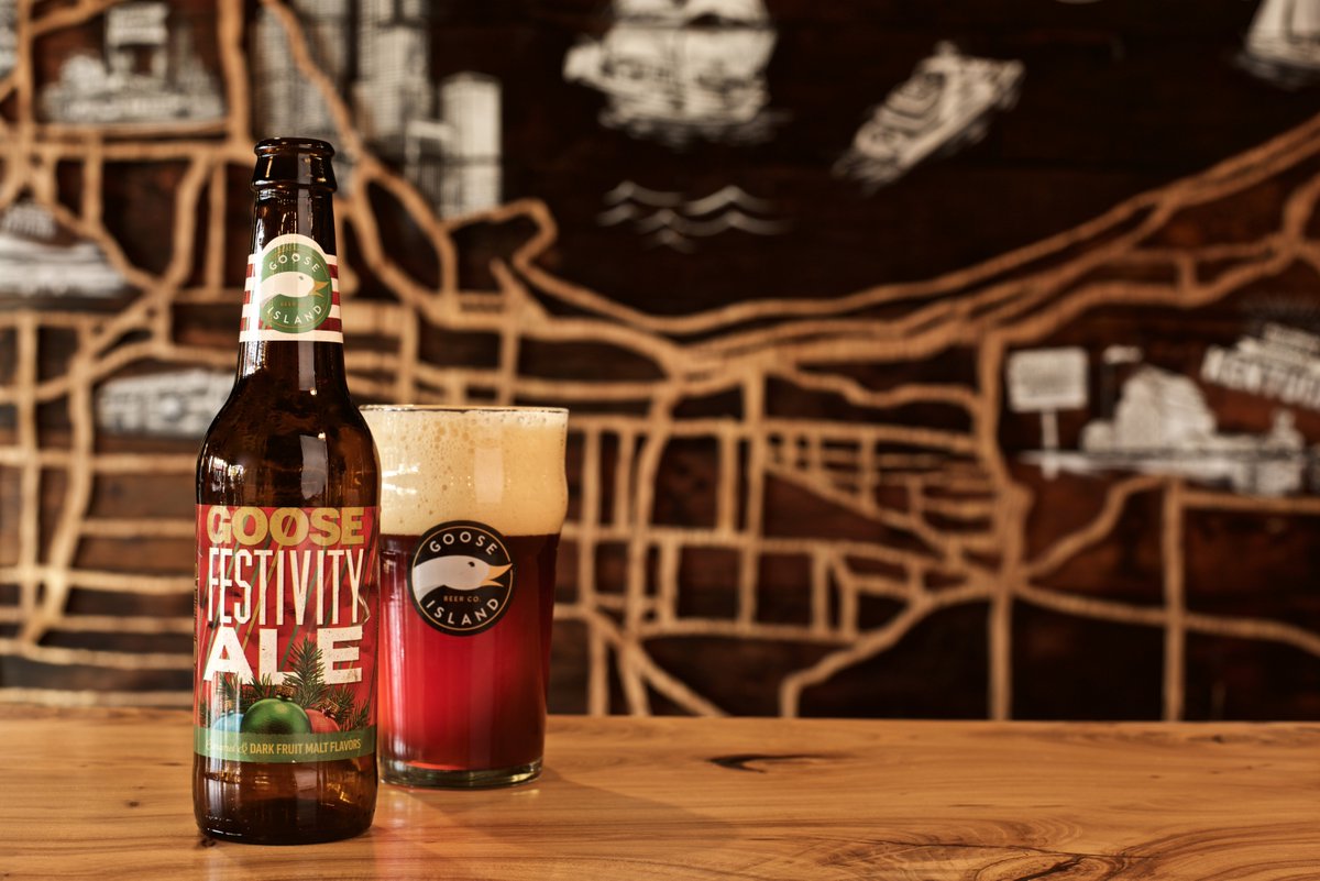 GooseIsland's tweet photo. Every year we brew a different brown ale to celebrate the holidays. This is Festivity Ale:  https://t.co/2LADzfXh2U https://t.co/fC9PGRU1vk