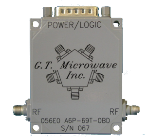 Model A6P-69T-0BD is a Digitally Controlled PIN Diode Attenuator that operating from 2.0 - 18.0 GHz