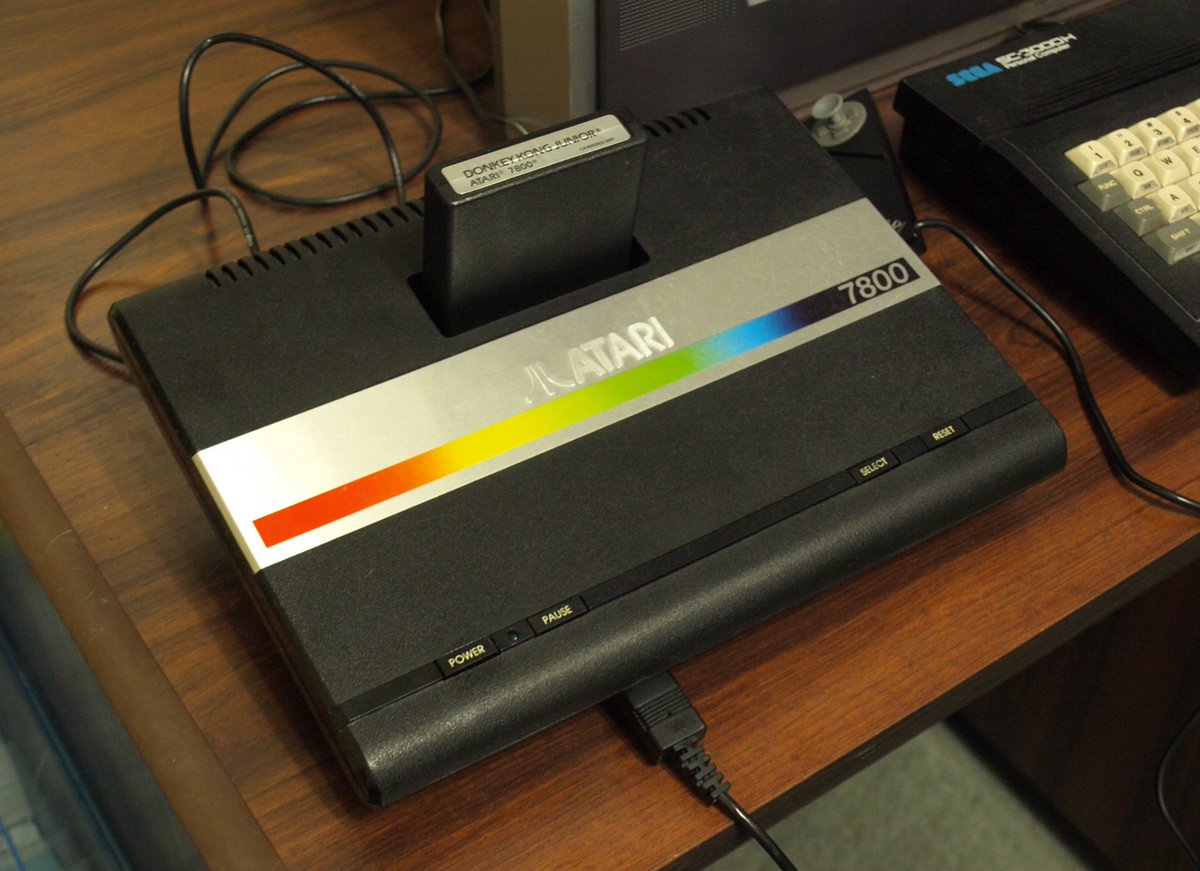 vinyessica's tweet photo. #12daysofapemas at @athinkingape! Day 1: A Cartridge in an Atari. #thisisata https://t.co/9f6Pz577MJ