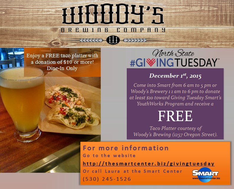 TheSmartCenter's tweet image. Donate TODAY and get a FREE TACO PLATTER! thesmartcenter.biz/givingtuesday