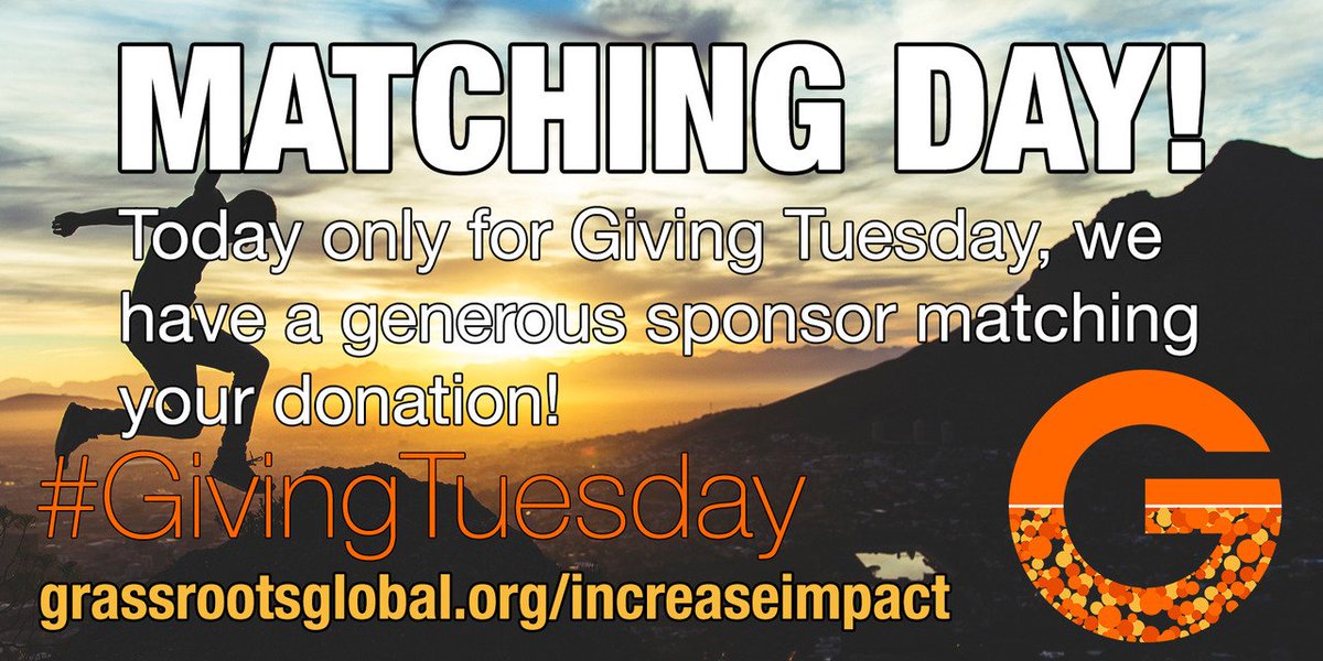 GGDFoundation's tweet photo. Great #GivingTuesday news! We have a matching sponsor doubling your gift! #donate https://t.co/hUFWRqr28i https://t.co/z0XHQX6dib
