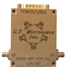 Model A0P-41N-3JJ is a Digitally Controlled PIN Diode Attenuator that operates from 2.3-2.5 GHz.