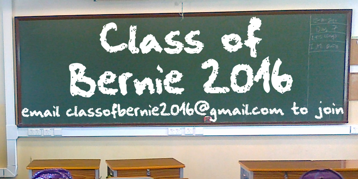 feelthebernorg's tweet photo. Are you a high school student interested in helping Bernie become President? Email us - classofbernie2016@gmail.com! https://t.co/ata3xM7gBM