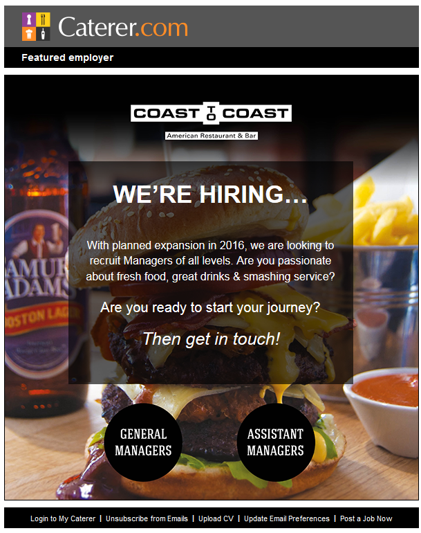 Roy_HarriUK's tweet photo. And the winner of https://t.co/XR6ja0WUb7 November Eshot of the month is... @C2CRestaurants @Careers_TRG https://t.co/O6PWVPJi5O
