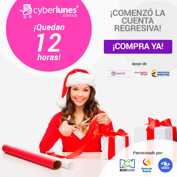 buscape_co's tweet photo. !Pilas 12 horas, no te lo pierdas!, #Cyberlunesco ya está de cuenta regresiva... https://t.co/ia78V93QU8 ¡Compra Ya! https://t.co/zuphXVavs8