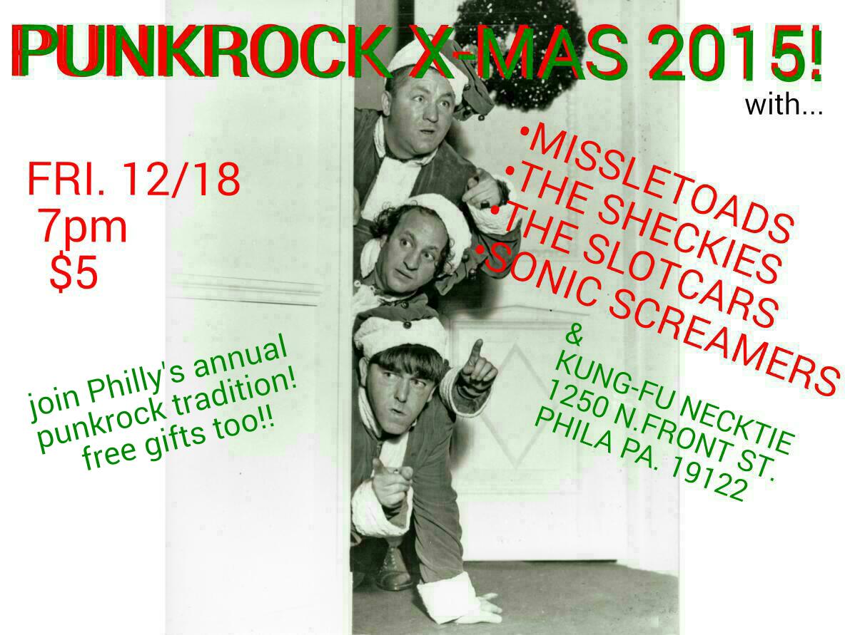 Kingly131's tweet image. Spread out ya knuckleheads and come to the Punk Rock Xmas show!