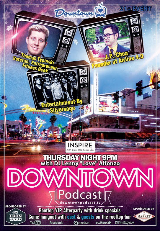 This Thursday! #DowntownPodcast with DJ Lenny “Love” Alfonzo
