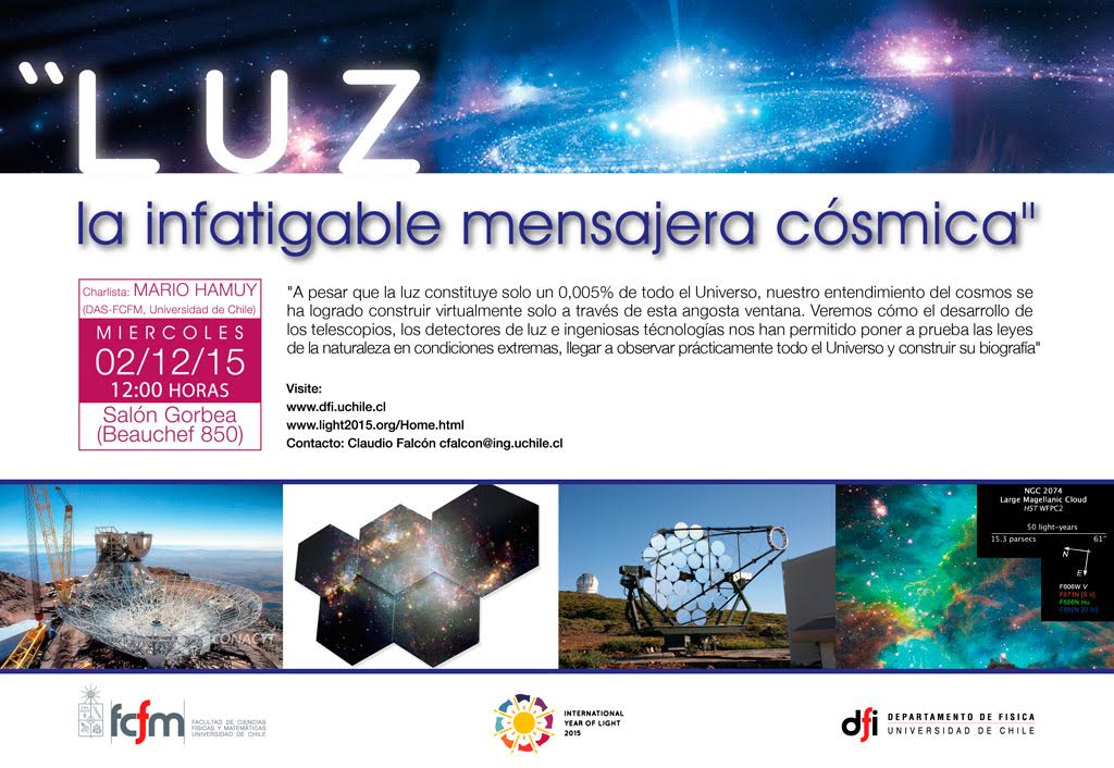 Congreso Futuro (@congresofuturo) on Twitter photo MAÑANA, no se pierda a <a href="/MarioHamuy/">Mario Hamuy</a> en Luz: la infatigable mensajera cósmica, en la @difusion_fcfm MAÑANA, no se pierda a <a href="/MarioHamuy/">Mario Hamuy</a> en Luz: la infatigable mensajera cósmica, en la @difusion_fcfm