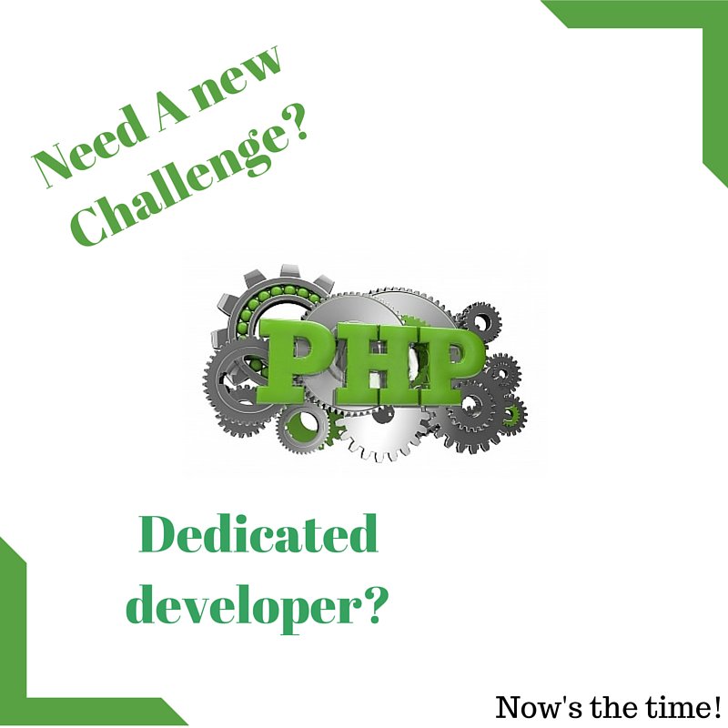 ThomasDR0369's tweet photo. PHP'ers needed! Great opportunities! Contact me ASAP! #PHP #developers https://t.co/XFdrUYIghB