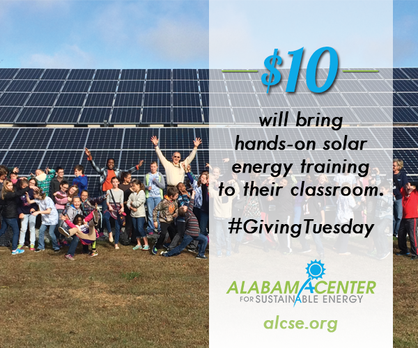 energyalabama's tweet photo. Today every $1 is matched up to $4k. #SustainableEnergy #NetZeroHSV #GivingTuesday https://t.co/hBhOHAqoZI https://t.co/RnfsoxCkm5