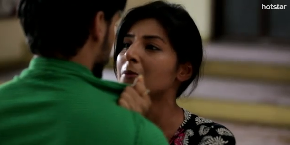 zyadathinker's tweet image. #SaddaHaq #Sandhir #LoveRedefined #ThrowBack She letting out her frustration n he was just there for her ♥