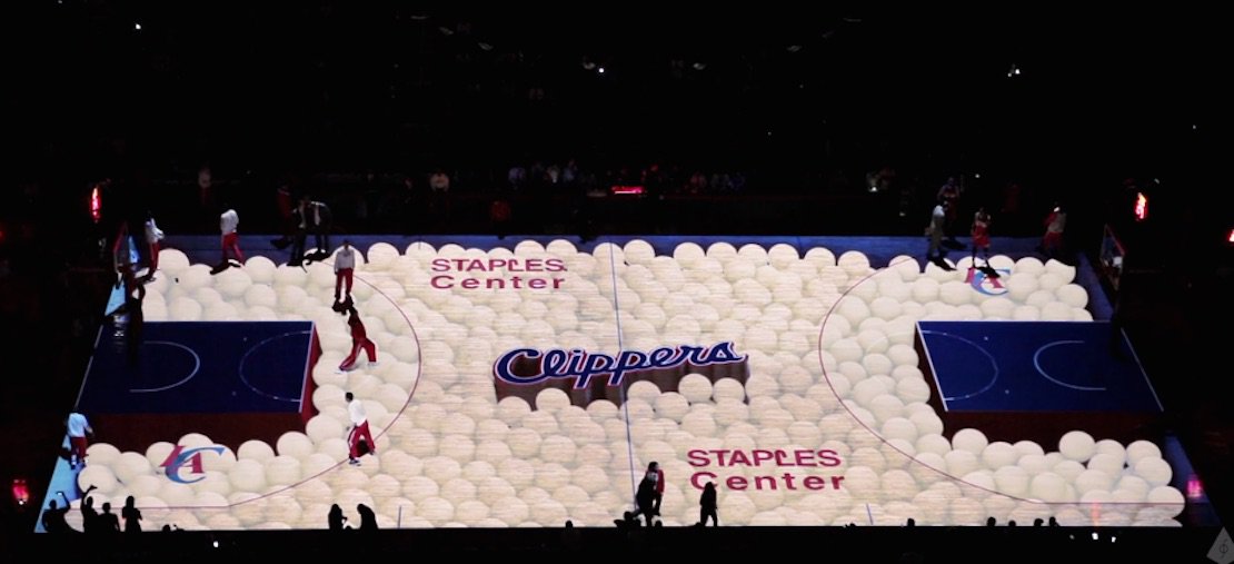 CGuerrillaMBlog's tweet image. LA Clippers Magical 3D Projection Mapping Blows Our Minds bit.ly/1OU32zh #marketing