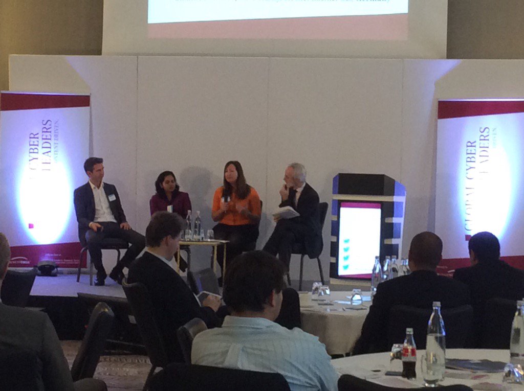 global__cyber's tweet photo. Great panel discussion from @PrivacyPanacea @PayPal @Huawei #GCSL15 https://t.co/bQBxs2c5mK