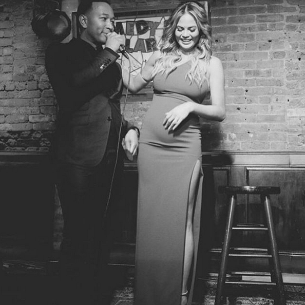 John Legend Sings Happy Birthday To Wife Chrissy Teigen At Comedy Cellar Bash With Dave 