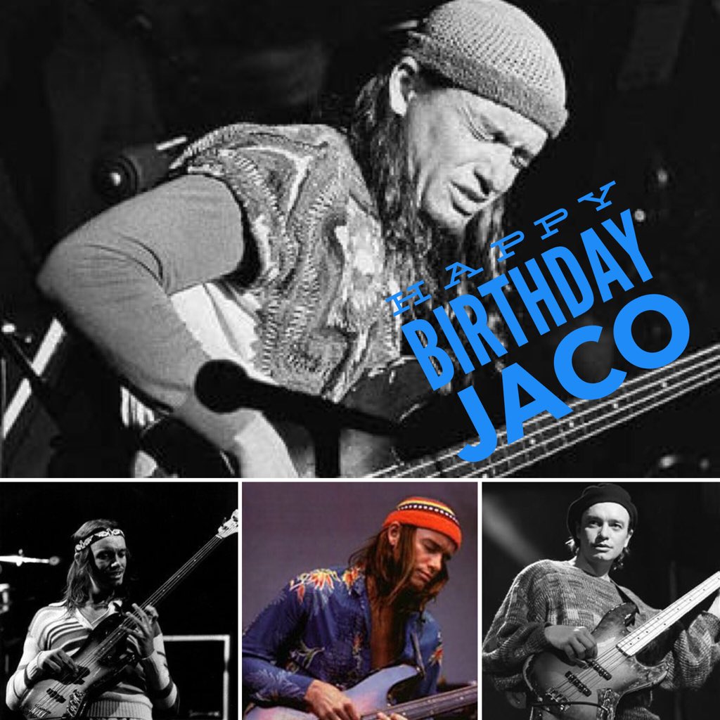 Happy Birthday Jaco Pastorius.. 