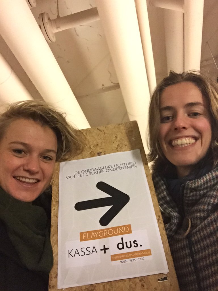 Vandaag organiseren wij onze eerste Entrepreneurs Anonymous-meeting  @alab_AMS, met <a href="/anneleenvdk/">Anneleen</a> @Maloulintmeijer