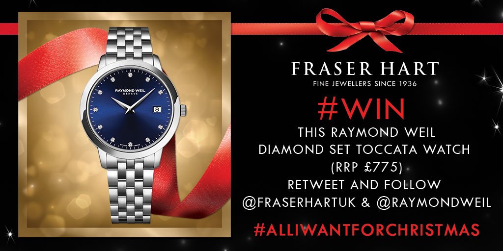 fraserhartuk's tweet photo. We've teamed up with @RaymondWeil. #Win this #Toccata watch! RT &amp; FLW @fraserhartuk and @raymondweil to enter https://t.co/3IkedZCnXz
