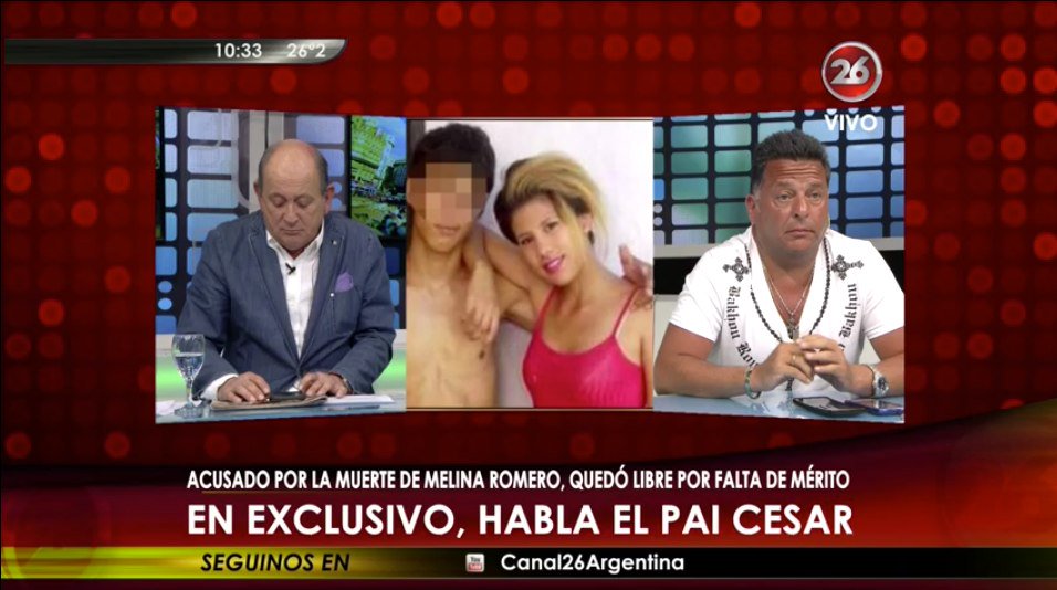 chicheenvivook's tweet photo. #AHORA | Habla en exclusivo el Pai César: fue acusado de matar a Melina Romero, quedó libre por falta de mérito https://t.co/7NyNPVpt71
