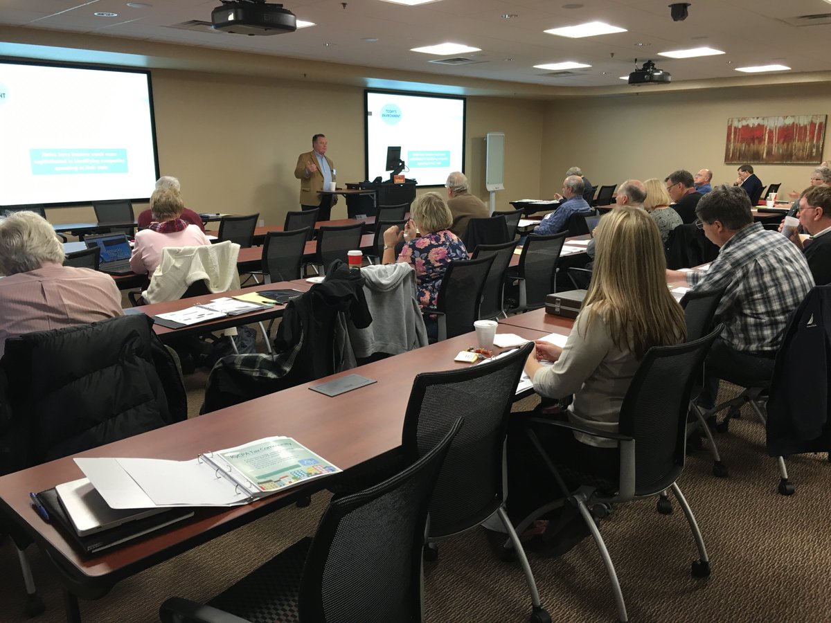 CharlesGeorgeKY's tweet photo. Paul Roth with @bluecocpa kicking off KyCPA’s State Tax Conference with state nexus issues. #KST15 https://t.co/IWeFl8bzaw