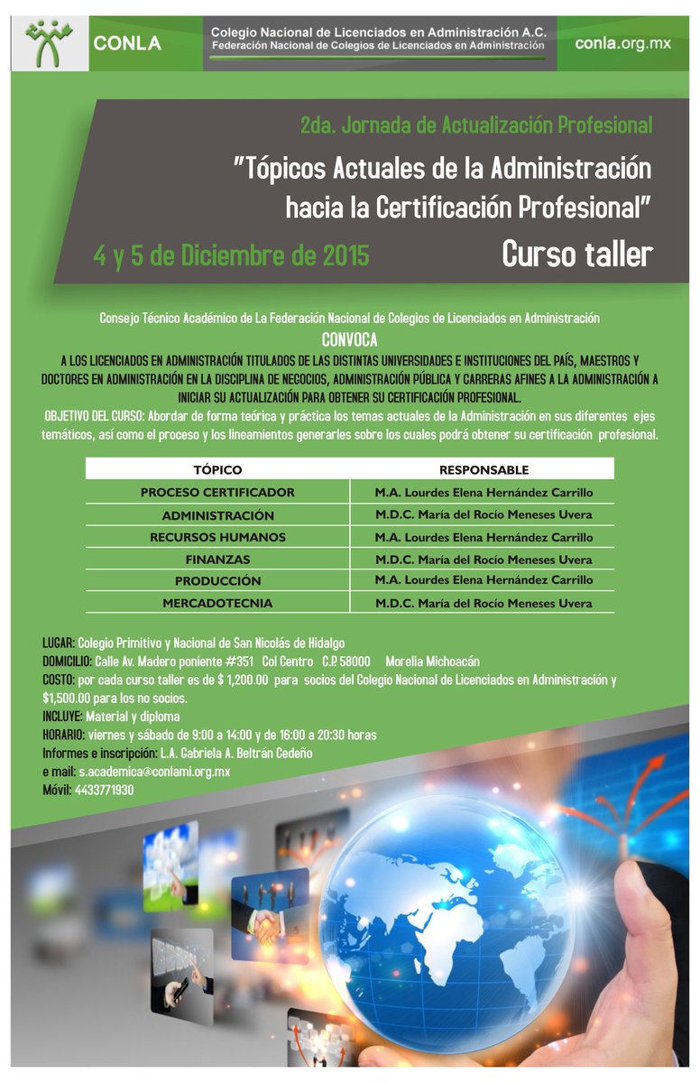 CONLAMI's tweet photo. Sabías q al final de la ACTUALIZACION PROFESIONAL se te dará constancia de DIPLOMADO...Inscribete HOY. Tel. 3123945 https://t.co/Bs8k4LI4Zo