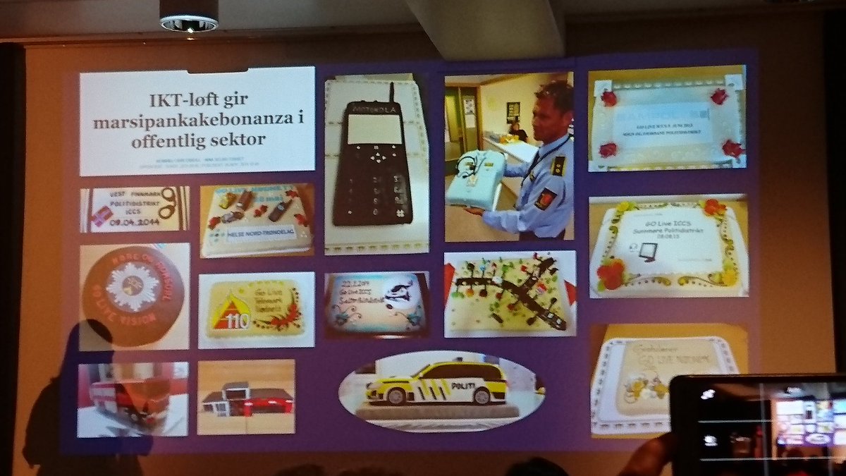 Den siste kake i Nødnett :-)