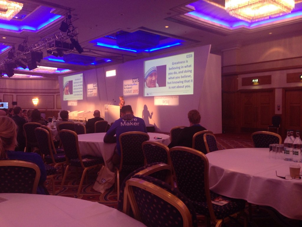 Andrea Gillespie (@andreagillesp4) on Twitter photo #CNOSummit2015 Putting the triple outcomes at the heart of what we do <a href="/CaremakersUK/">Caremakers</a> @6CsLive @MSHMello #CNOSummit2015 Putting the triple outcomes at the heart of what we do <a href="/CaremakersUK/">Caremakers</a> @6CsLive @MSHMello