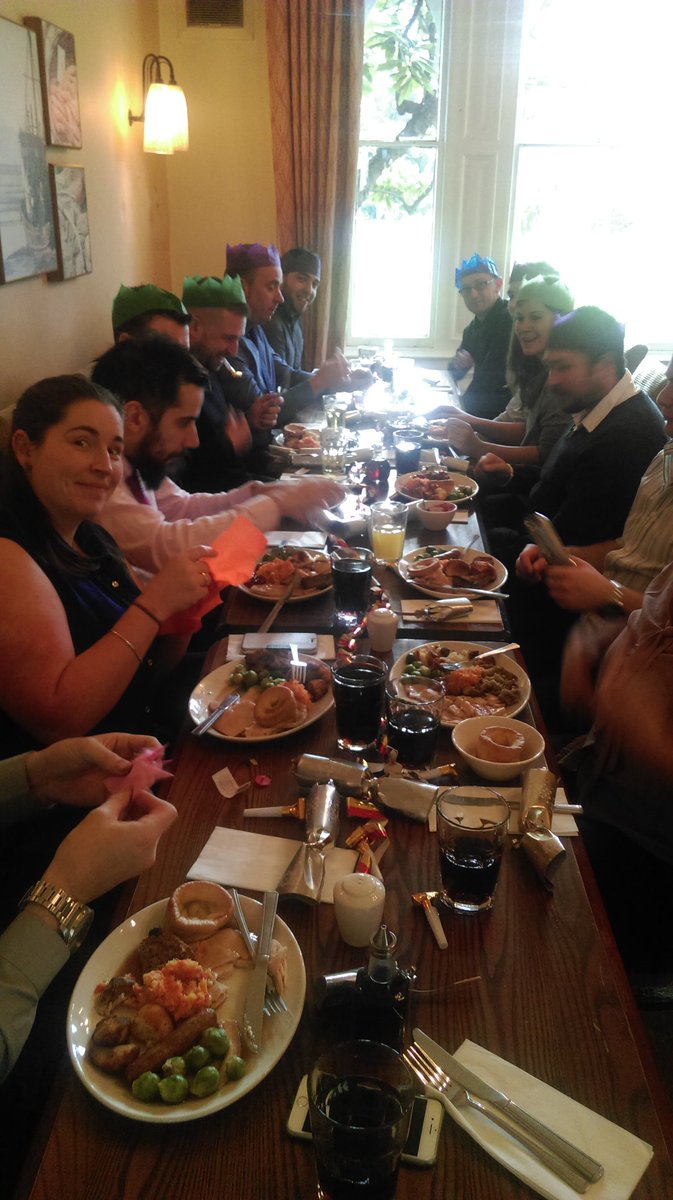 Xmas lunch for BF South East DGM's,  get back to work!!  <a href="/SpencerGraydon/">Spencer Graydon</a>