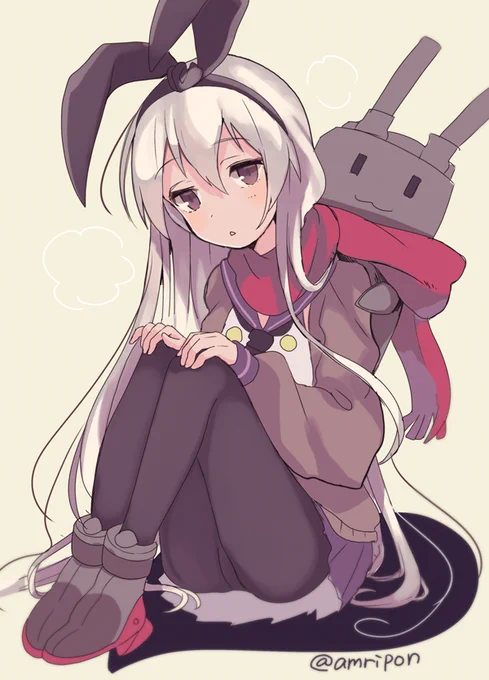 寒いので完全防寒した島風ちゃん♥
#艦これ版深夜の真剣お絵描き60分一本勝負
#艦これ版真剣お絵描き60分一本勝負_20151201 