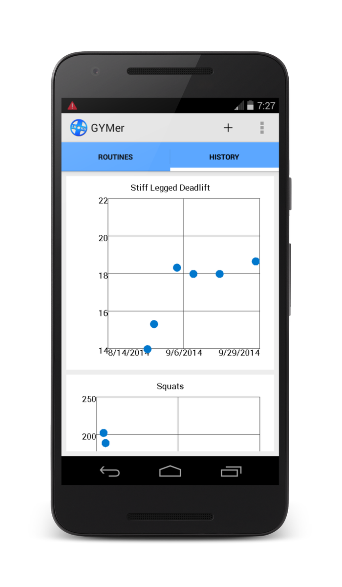 GYMerApp's tweet image. Track your #weightlifting progress with GYMer right from your #Android device.  buff.ly/1QPs2tW