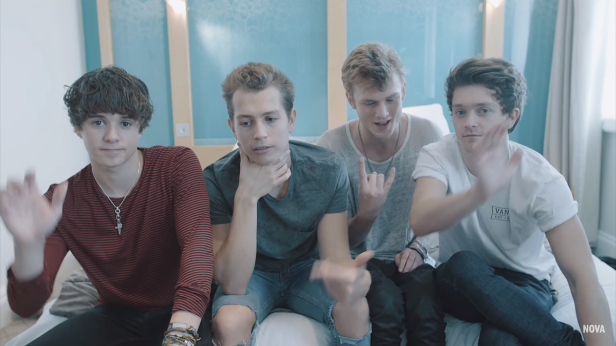 // Volcano //

Tris: It has a collaboration, with Silento.
*whips &amp; nae naes*

#MTVStars The Vamps
