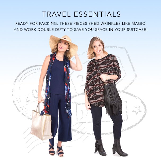 Ready for holiday travels? Our wrinkle-free fabrics are suitcase approved! goo.gl/hSO65S #TravelTuesday