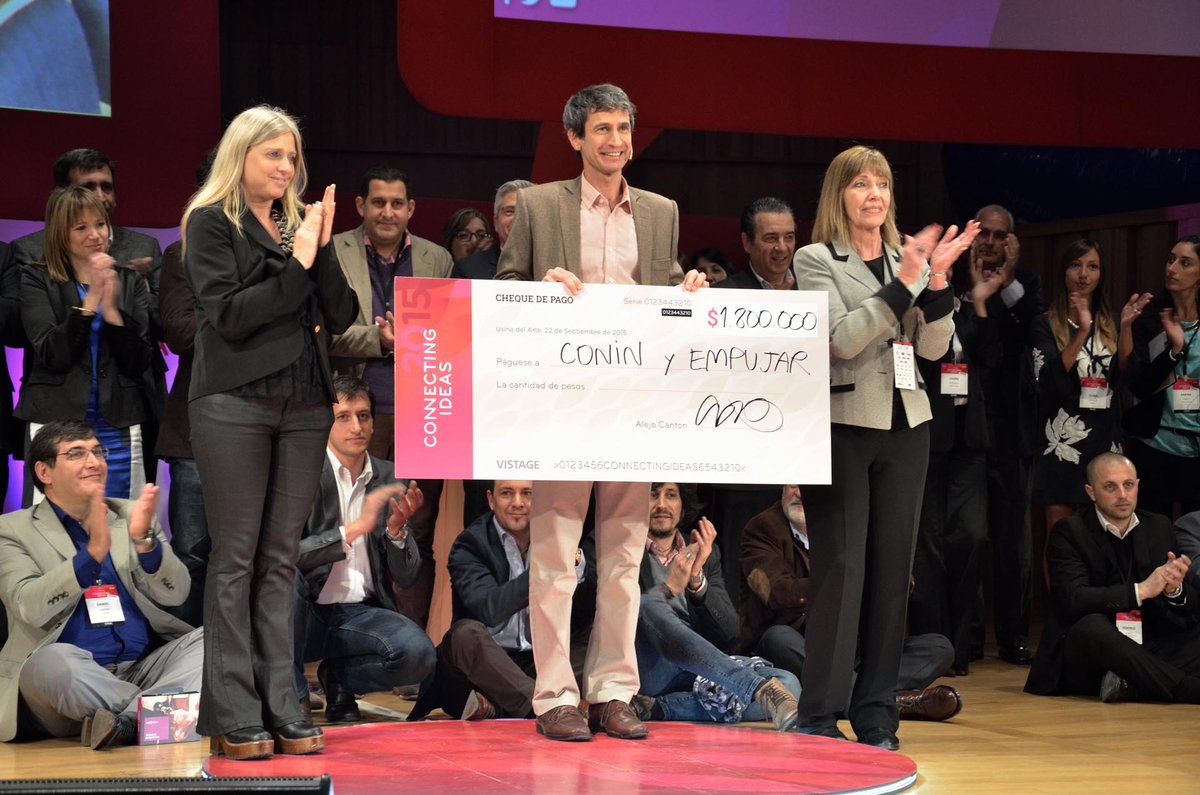 ConnectingArg's tweet photo. #Connecting2015 Gracias a todos! Recaudamos $1.800.000 para la Fundacion CONIN @CONINmendoza y el @ProgramaEmpujar https://t.co/IBPX2Qulbu