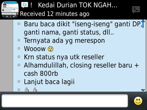 Halo Sobat bisnis :D
Mau Omset Meningkat? kayak sobat kita ini ˆ⌣ˆ cek status FB sy ini on.fb.me/1LLi05b