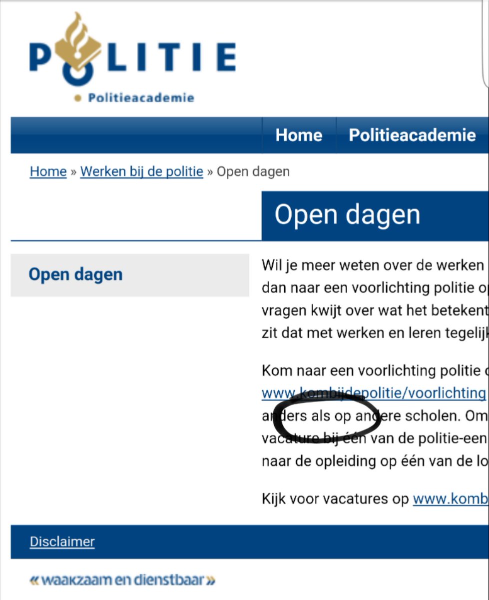 Oei <a href="/Politie/">Politie Nederland</a> gelukkig gaat het bij jullie anders als.... <a href="/Taalvoutjes/">Taalvoutjes</a>