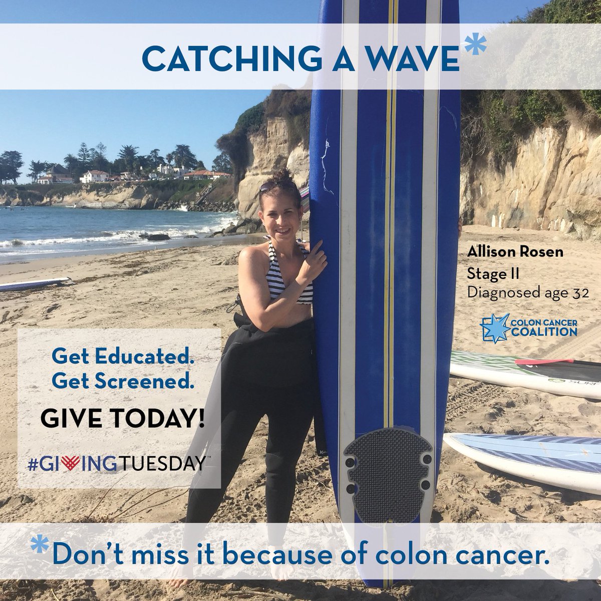 ColonCancerCoal's tweet photo. Help us educate about #coloncancer so it can be prevented thru screening. #givingtuesday https://t.co/p4K48T4k1T https://t.co/A1oJf8PduB