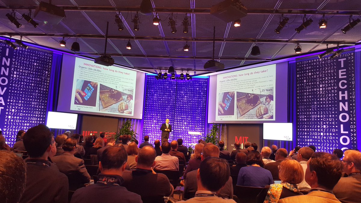 HeatherLeson's tweet image. Organic LED innovation took 25 years but huge billion dollar market #mitstex