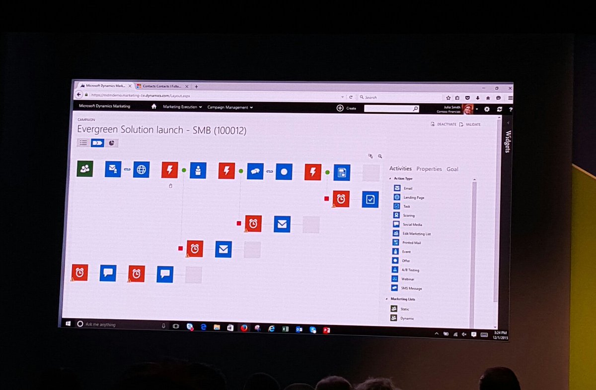 MikaVaara's tweet photo. MDM SMS would be nice. Waiting to arrive locally since competition has it. #convergence2015 #conv2015 @FenixCRM https://t.co/h440dBLY8V