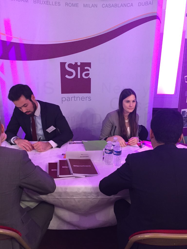 Merci <a href="/SiaPartners/">Sia</a> ! Recrutement jeunes actuaires au Forum #emploi #ISUP