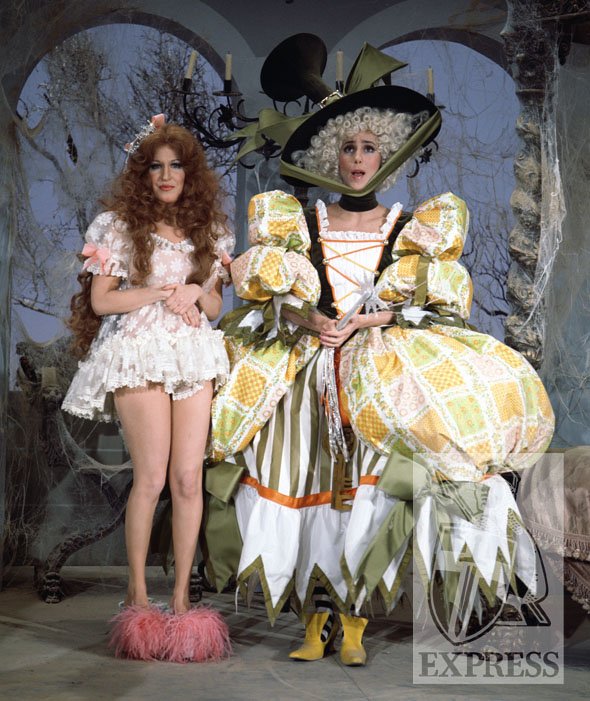 Happy Birthday to here she is back in the day with Cher. 
 