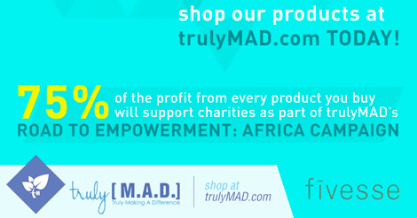 fivesse's tweet photo. Proud to Be the Change with https://t.co/ZO2deSnrcS #HolidayGifts #GivingTuesday #TrulyMad #WorldAIDSDay https://t.co/KQUaqgKrCE
