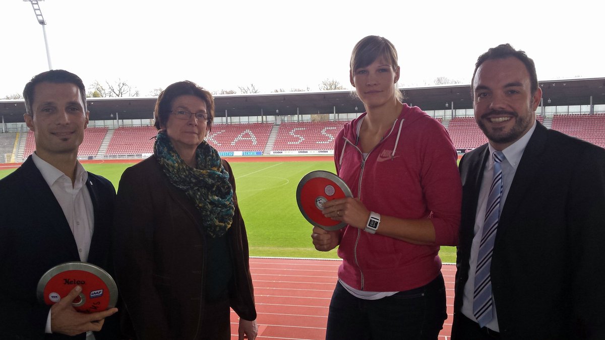 Leichtathletik-DM 2016 in #Kassel. Kämmerer Geselle: "Werden gute Gastgeber sein" (sti)bit.ly/dm2016ks https://t.co/hwTv4p4kbu